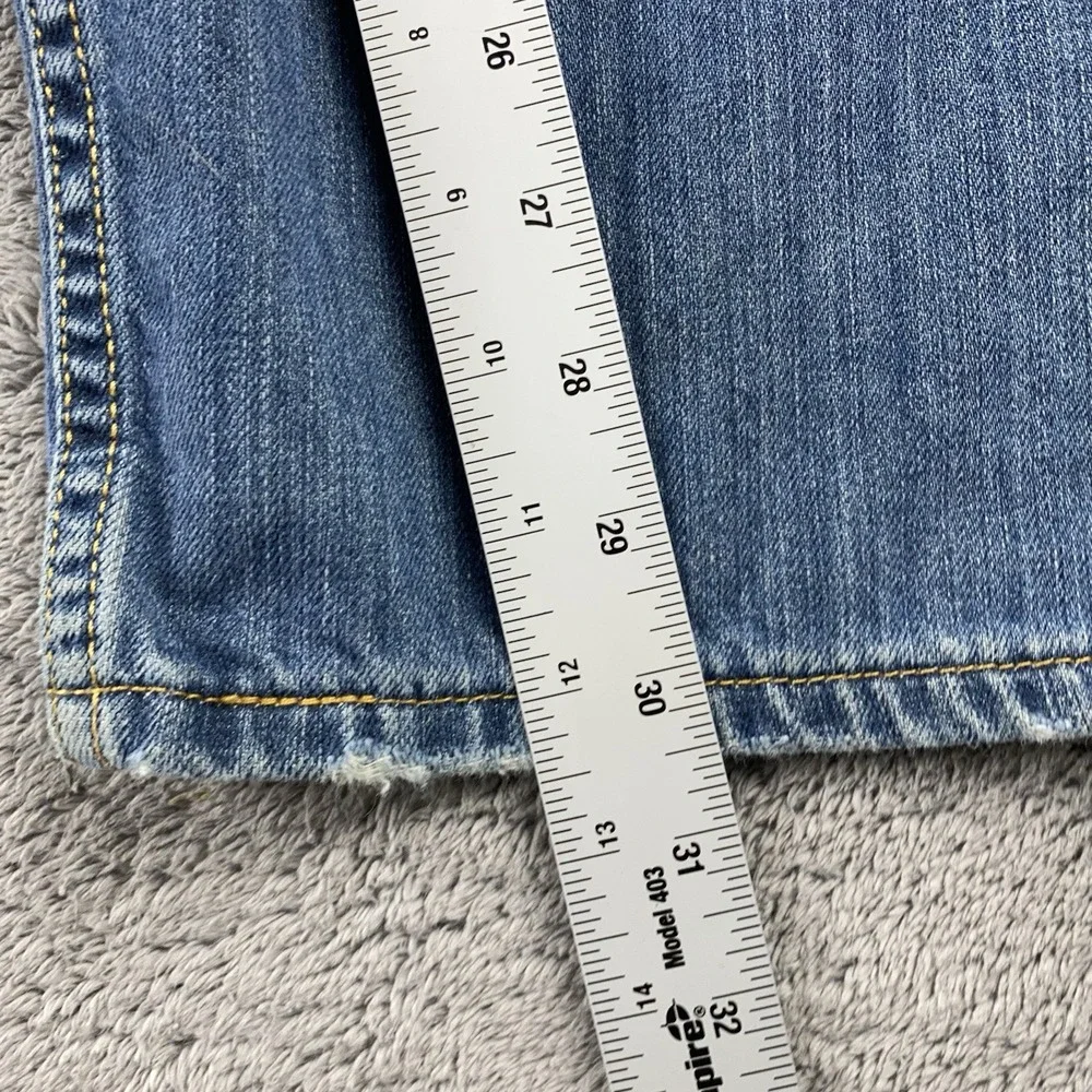 Levis 559 Relaxed Straight Jeans Mens 46x32‎ Blue Medium Wash High Rise